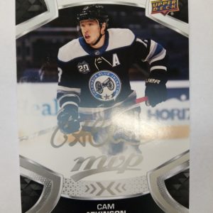 2021-2022 Upper Deck MVP White Signature Cam Atkinson
