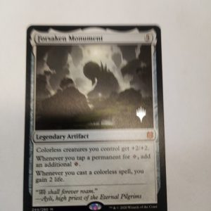Forsaken Monument (V.1) - Zendikar Rising: Promos