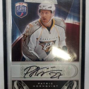 2009-2010 Upper Deck Be A Player Signatures Patric Hornqvist