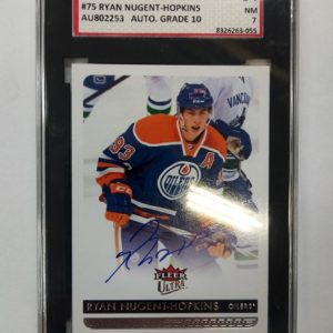 2014-2015 Upper Deck Fleer Ultra Ryan Nugent-Hopkins (Graded)