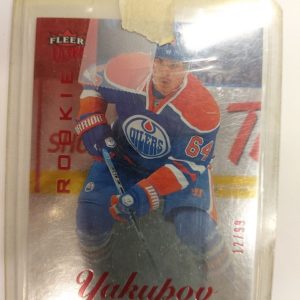 2013-14 Fleer Showcase Nail Yakupov Rookie /99