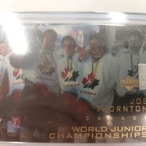 1997-98 Upper Deck World Junior Championships Joe Thornton