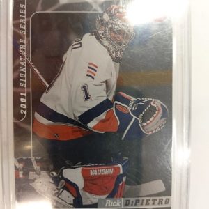 2000-01 Be A Player Signature Series Rick DiPietro /500