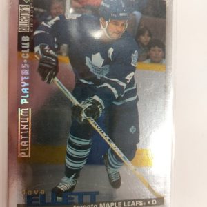 1995-96 Collector's Choice Platinum Players' Club Dave Ellett