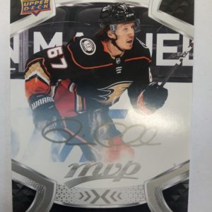 2021-2022 Upper Deck MVP White Signature Rickard Rakell