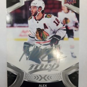 2021-2022 Upper Deck MVP White Signature Alex DeBrincat