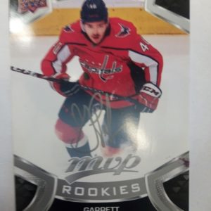 2021-2022 Upper Deck MVP White Signature Rookies Garrett Pilon
