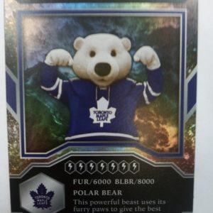 2021-2022 Upper Deck MVP Mascots Carlton the Bear