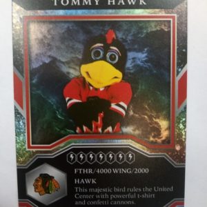 2021-2022 Upper Deck MVP Mascots Tommy Hawk