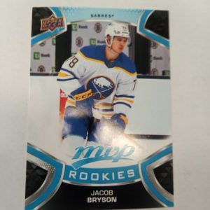2021-2022 Upper Deck MVP Jakob Bryson rookies