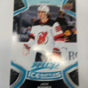 2021-2022 Upper Deck MVP Jack Hughes ice battles