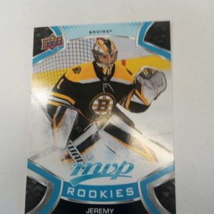 2021-22 UD MVP Jeremy Swayman rookies