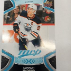 2021-22 UD MVP hockey Connor McDavid