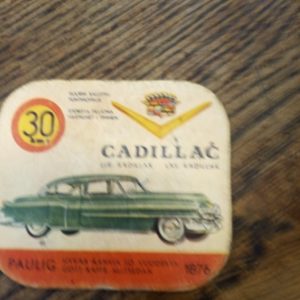 Paulig kahvin autosarja cadillac