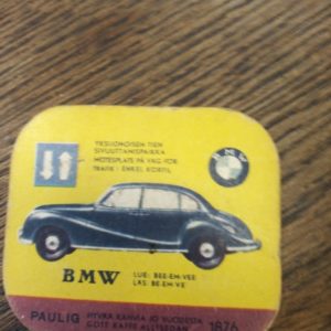 Paulig kahvin autosarja BMV