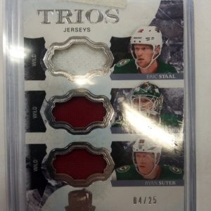 2017-2018 Upper Deck The Cup Trios Staal/Dubnyk/Suter