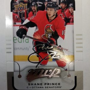 2015-2016 Upper Deck MVP Signature Rookie Shane Prince