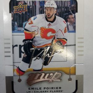 2015-2016 Upper Deck MVP Signature Rookie Emile Poirier