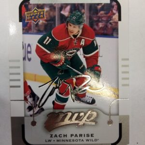2015-2016 Upper Deck MVP Signature Zach Parise