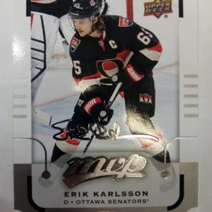 2015-2016 Upper Deck MVP Signature Erik Karlsson