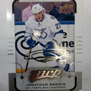 2015-2016 Upper Deck MVP Signature Jonathan Drouin