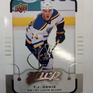 2015-2016 Upper Deck MVP Signature T.J. Oshie