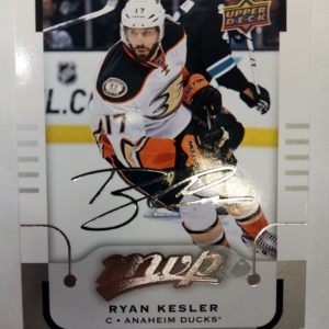 2015-2016 Upper Deck MVP Signature Ryan Kesler