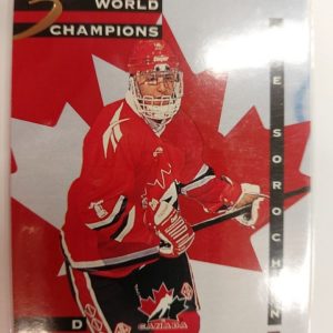 1994-95 Donruss 3 Time World Champions Lee Sorochan