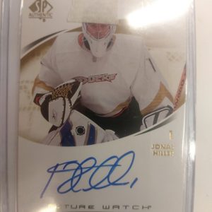 2007-08 SP Authentic Future Watch Autograph Jonas Hiller /999