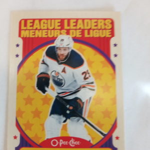 2021-22 OPC sLeague Leaders meneurs de ligue Leon Draisaitl