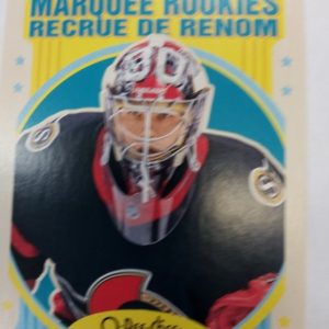 2021-22 OPC marquee rookies recrue de renom Filip Gustavsson