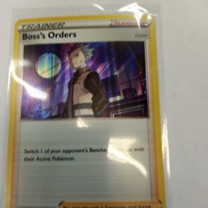 Boss's Orders (BRS 132) Brilliant Stars holo