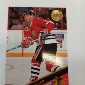 1993 leaf Chris chelios