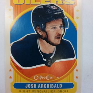 2021-2022 Upper Deck O-Pee-Chee Josh Archibald