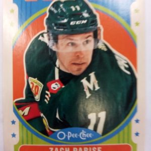 2021-2022 Upper Deck O-Pee-Chee Zach Parise