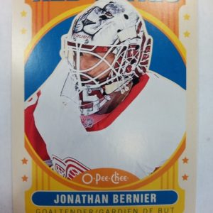 2021-2022 Upper Deck O-Pee-Chee Jonathan Bernier