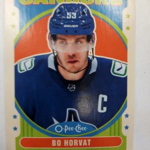 2021-2022 Upper Deck O-Pee-Chee Bo Horvat