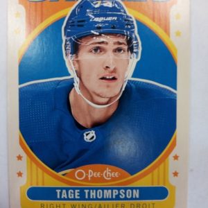 2021-2022 Upper Deck O-Pee-Chee Tage Thompson