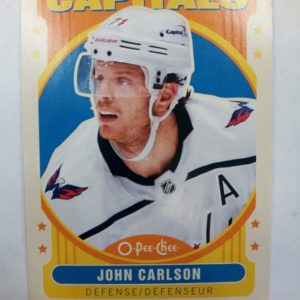 2021-2022 Upper Deck O-Pee-Chee John Carlson
