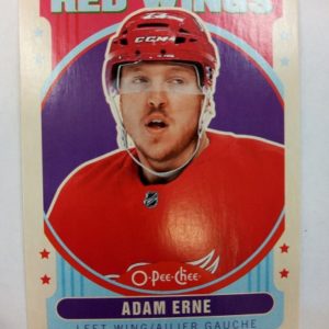 2021-2022 Upper Deck O-Pee-Chee Adam Erne