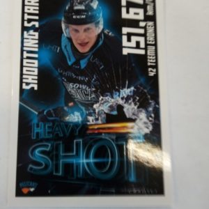 2021-2022 sm-liiga rookie Heavy shot Shooting star Teemu Eronen