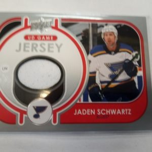 2021-22 UD game series 1 jersey Jaden Schwarts