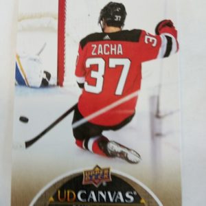 2021-22 UD series 1 UD canvas Pavel Zacha