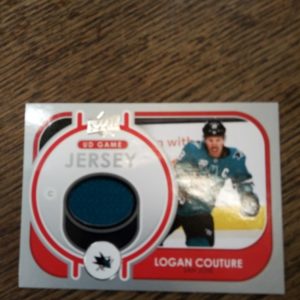 2021-22 UD series 1 jersey Logan Couture