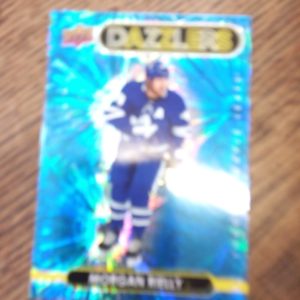 2021-22 UD series 1 Dazzlers blue Morgan Riley