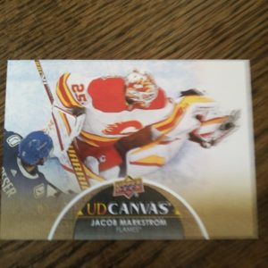 2021-22 UD series 1 UD canvas Jacob Markstrom