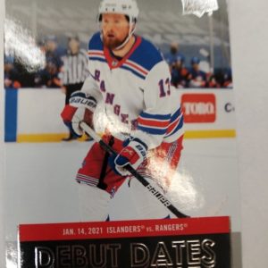 2021-22 UD series 1 Debut Dates Alexis Lafreniere