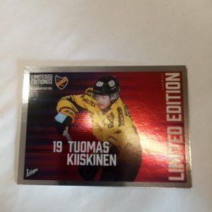 2021-2022 sm liiga limited edition platinum edition Tuomas kiiskinen