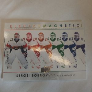 2021-22 UD series 1 electromagnetic Sergei Bobrovsky