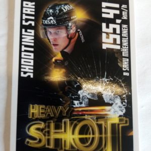 2021-2022 sm-liiga heawy shot shooting star Saku Mäenalanen